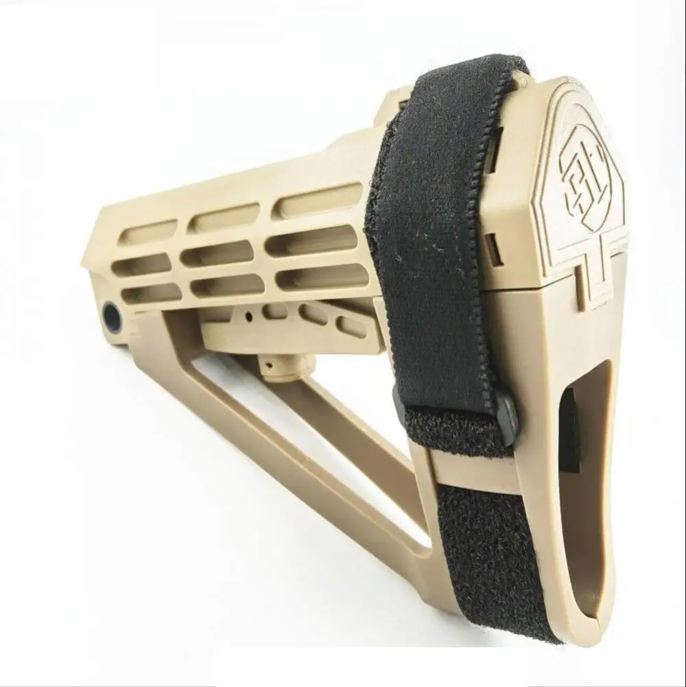 

SBA4 Rear Stock CTR MFT MOD Tactical Nylon Stock Outdoor Sports Upgraded Airsoft AR DIY Parts explosion Soft Bullet Accessories