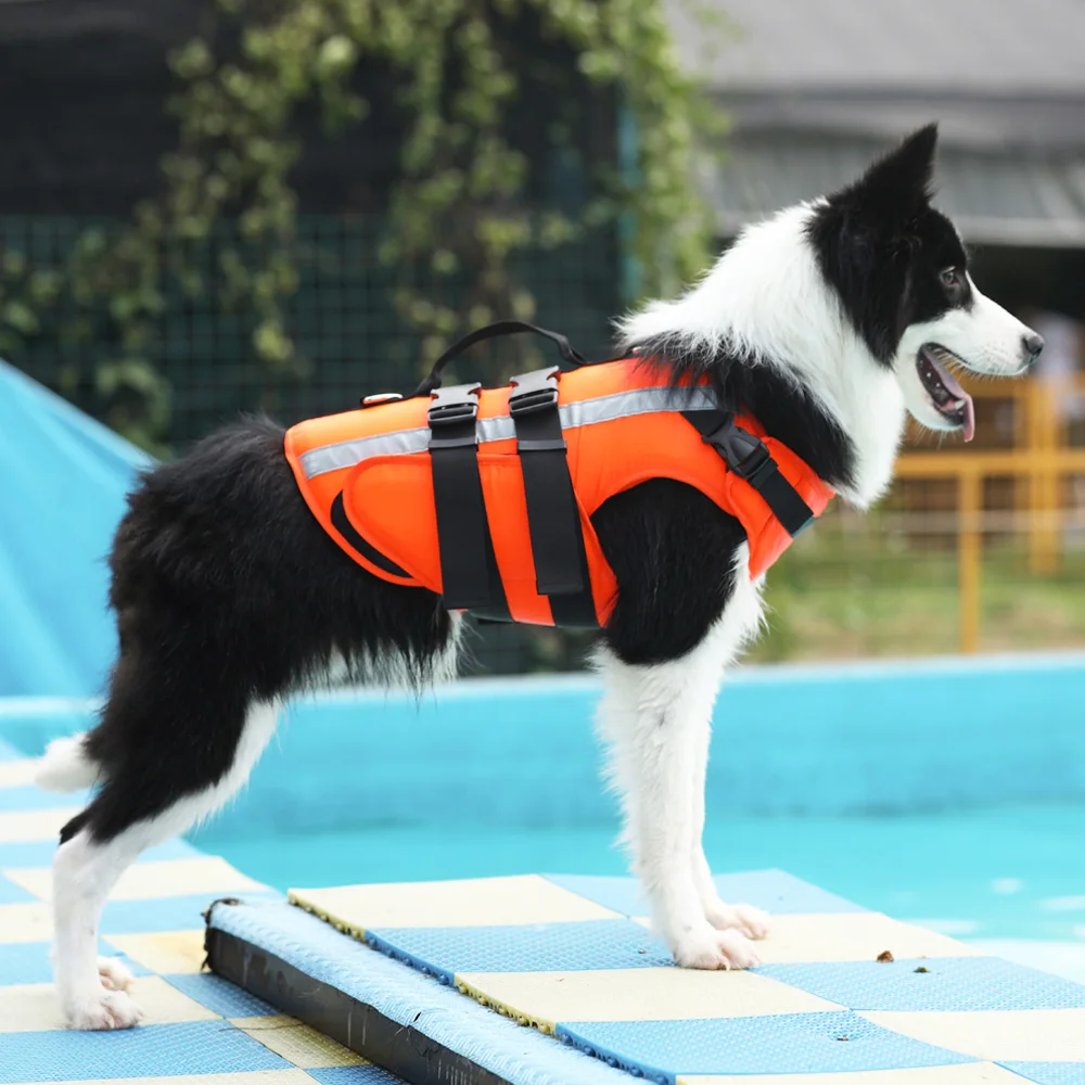

Pet Dog Life Jacket Safety Clothes Life Vest Swimming Clothes Swimwear for small big dog Husky french bulldog dog accessories