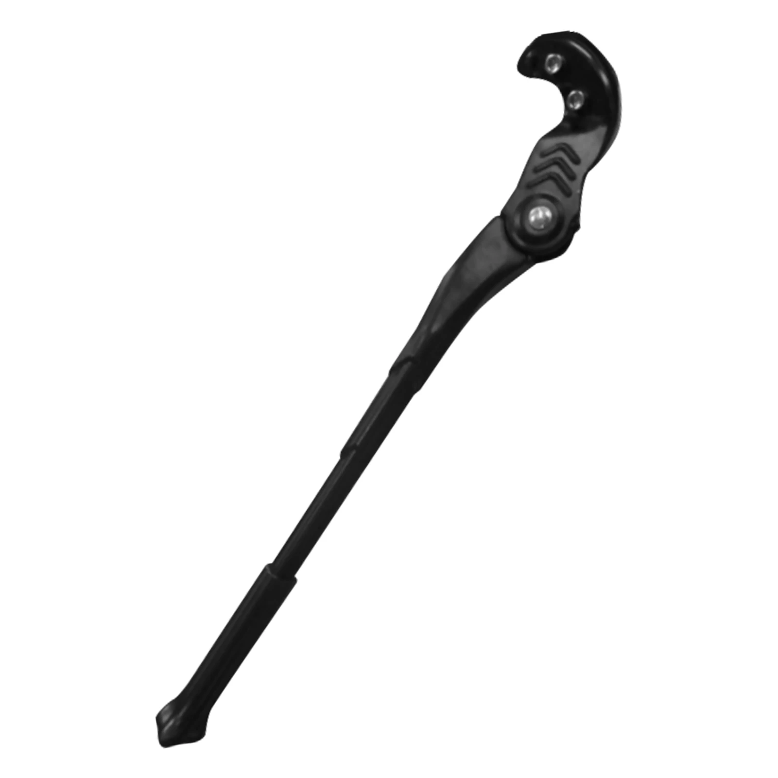 

Bike Kickstand With 2 Holes For MTB Height Adjustable Outdoor Cycling Accessories Easy Install Universal Aluminum Alloy Black