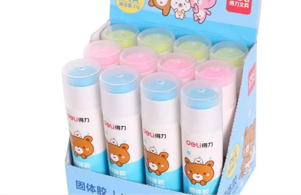 Корейский канцелярский клей карандаш для животных kawaii школьный подарок