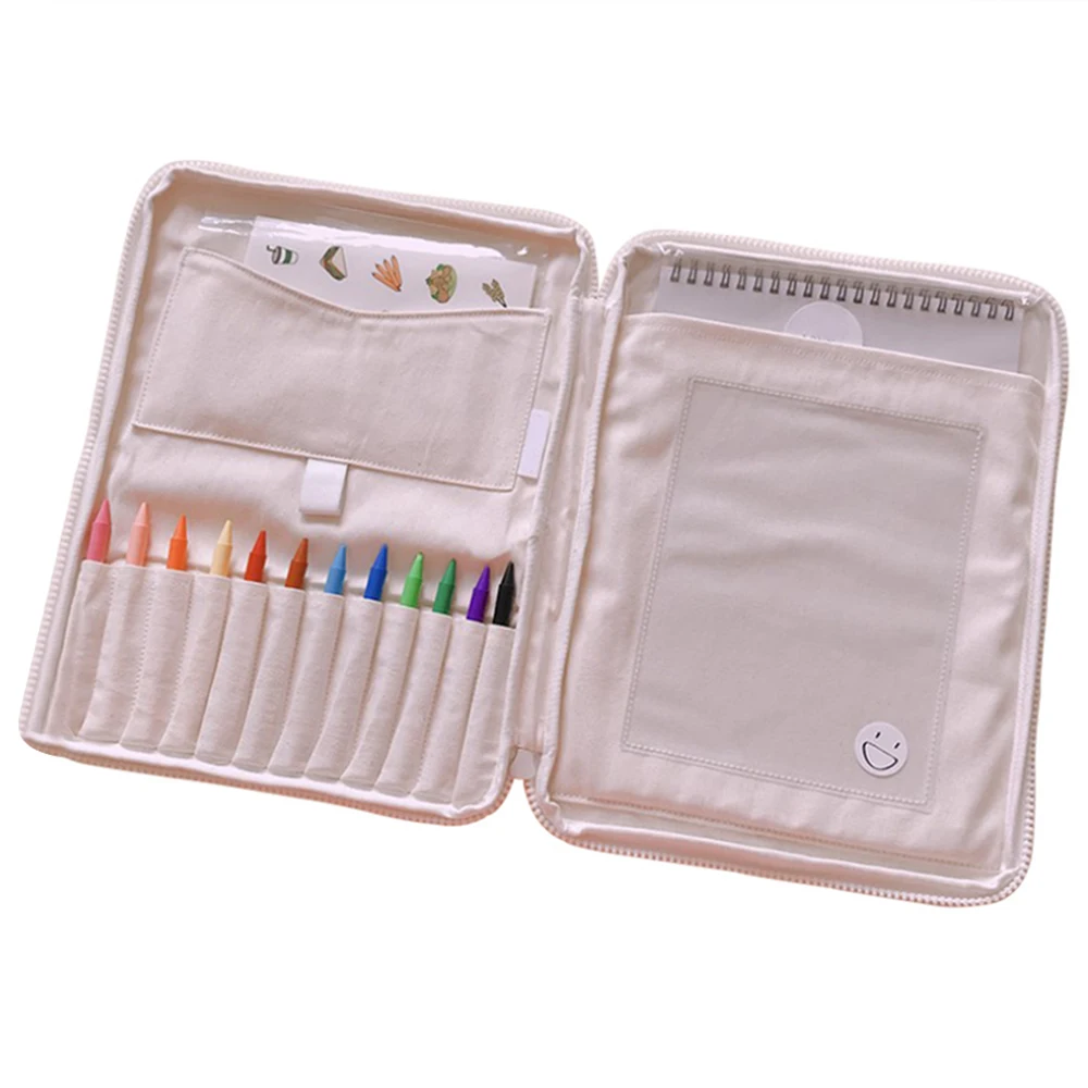 Творческие детские карандаш для рисования Чехол Детская парусиновая обувь