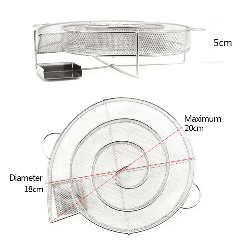 Генератор дыма для барбекю гриля или коптильня деревянная пыль горячего и