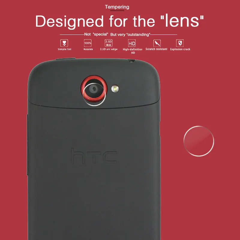 Закаленное стекло для задней камеры HTC ONE S Ville Z520E Z560E задняя защитная пленка