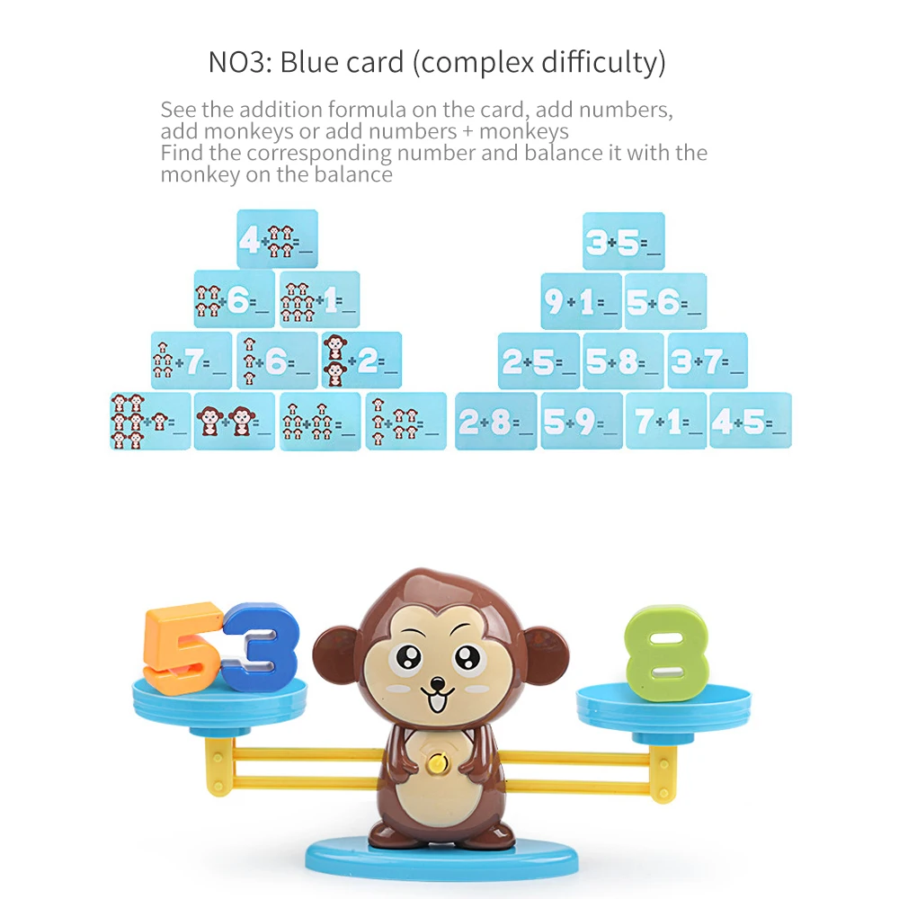 Детский подарок инструменты для раннего развития детей обезьянка