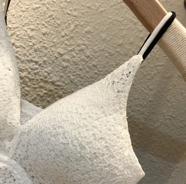 

Summer new lace with bra and short suspender vest for women