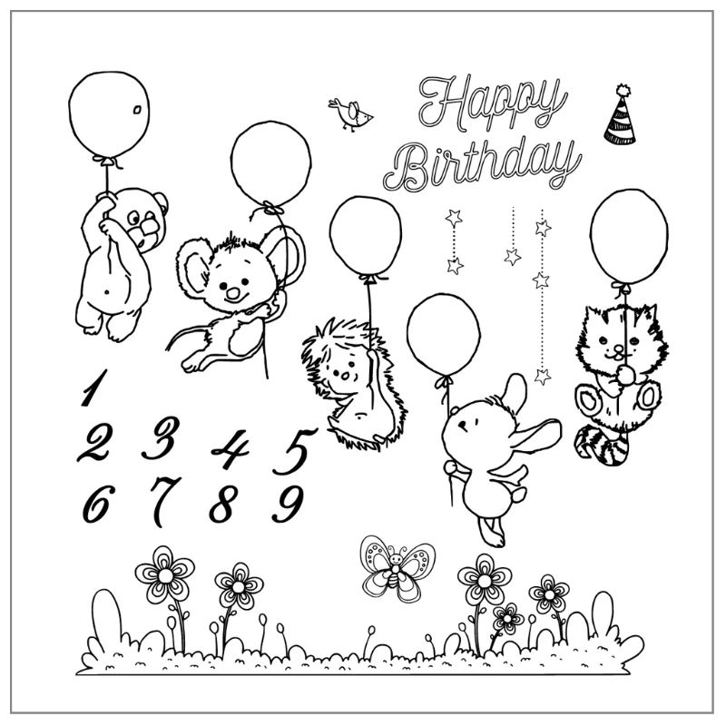 

Best Spring Silicone Clear Stamps 2021 New DIY Scrapbooking Embossing Photo Album Decor Paper Card Craft Supplies