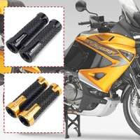 22mm 78 cnc aluminum rubber motorcycle anti skid handle grips grips handlebar for honda xl 1000 v varadero xl1000 125xlxlv