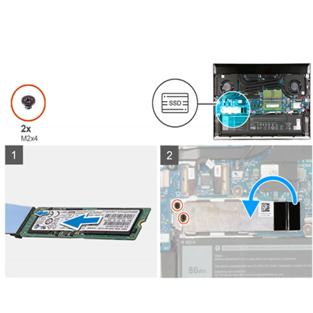 new original 0kkctr kkctr for dell g7 15 7500 g7 7700 gaming laptop 2 nd 2280 m 2 ssd cooling heatsink hard drive bracket cover free global shipping