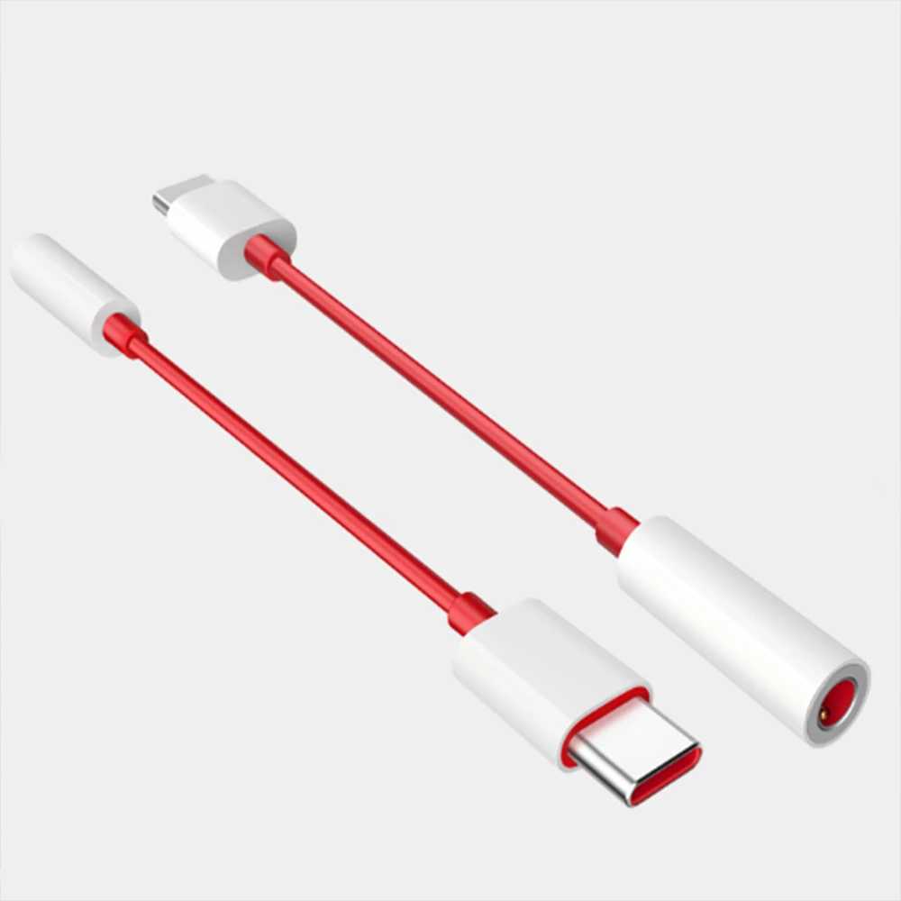 Оригинальный адаптер для наушников oneplus 6T 7 Pro usb Type C на 3 5 мм Aux аудио кабель 7T/7T c