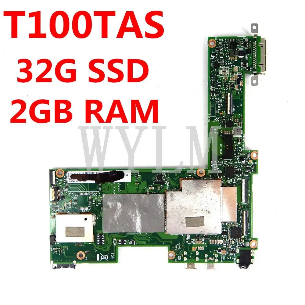 

T100TAS motherboard 32GB SSD 2GB RAM T100TAS Mainboard For ASUS T100TAS Laptop motherboard T100TAS notebook motherboard Tested