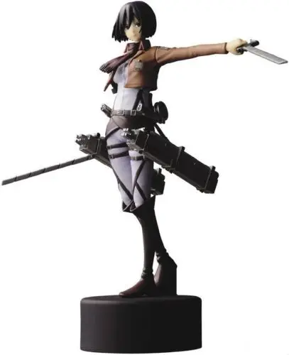 Attack On Titan Mikasa Ackerman 4.5&quot PVC Figure NO BOX Japanese Anime | Игрушки и хобби