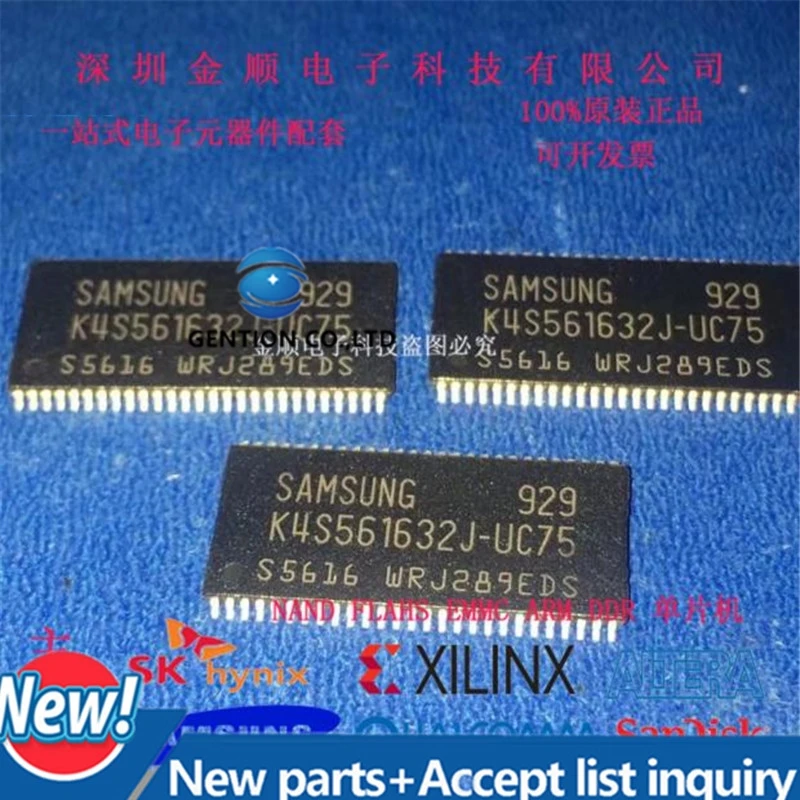 

Микросхема памяти, 10 шт., K4S561632J-UC75, 32 м, обновление, в наличии, 100% новые и оригинальные