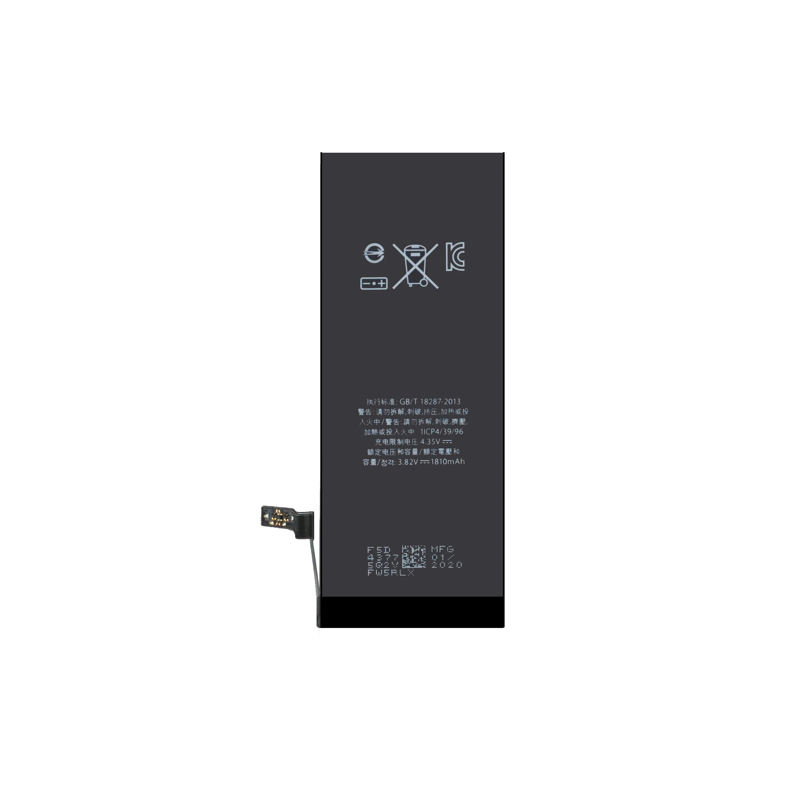 Тамекс Замена батареи для Apple iPhone 6 6G 3 82 V 1810mAh Высокая реальная емкость БАТАРЕИ