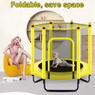 Защитная сетка для батута, круглая сетка для защиты батута, сетка для прыжков, Детская сетка для защиты прыжков, защита от травм из нейлона