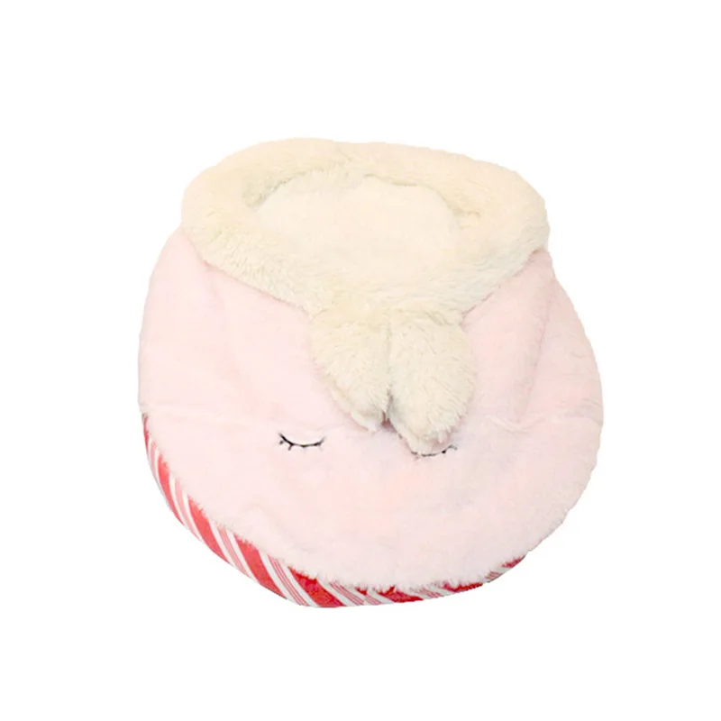 Теплые домашние тапочки для маленьких питомцев щенков кошек зимние пушистые