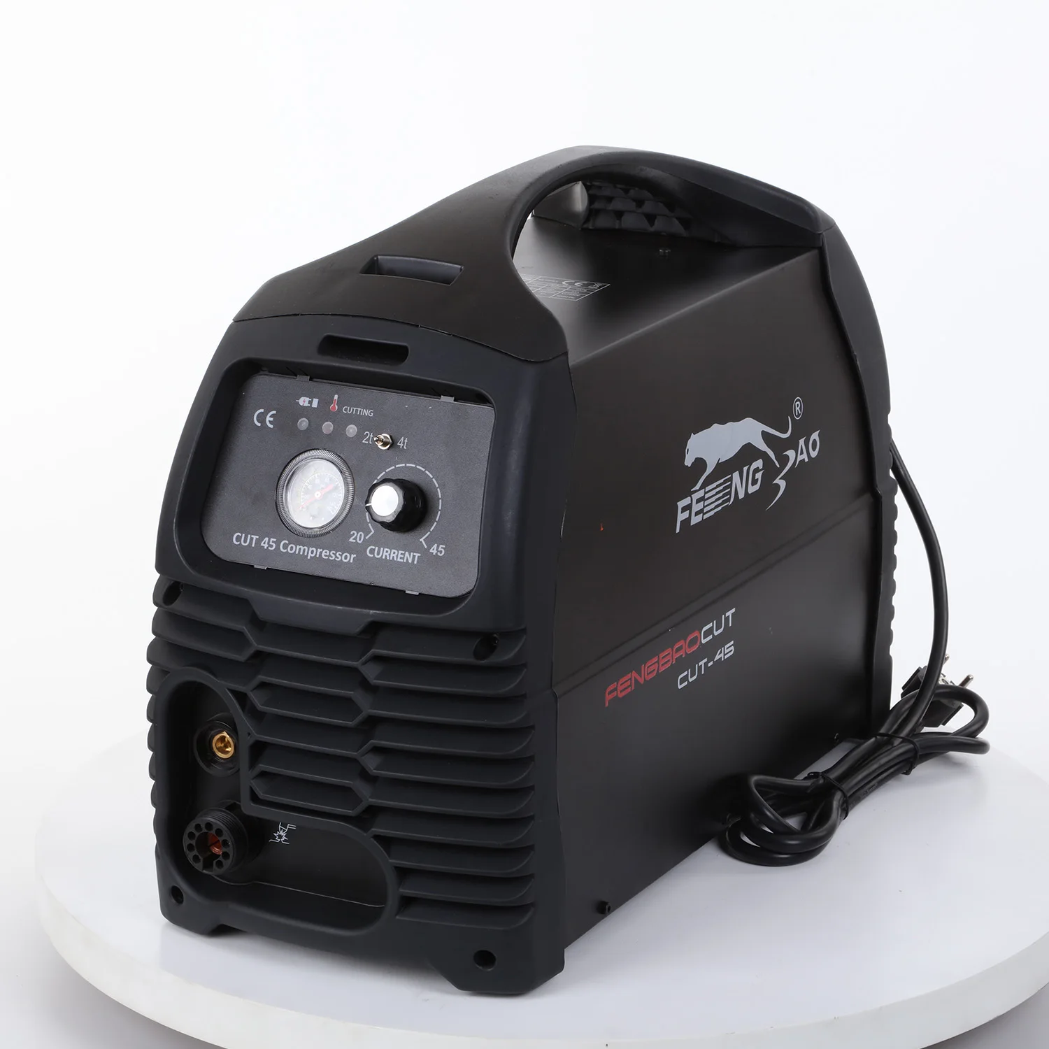 Низкочастотная машина для плазменной резки DECAPOWER 40 А, цена со встроенным воздушным компрессором