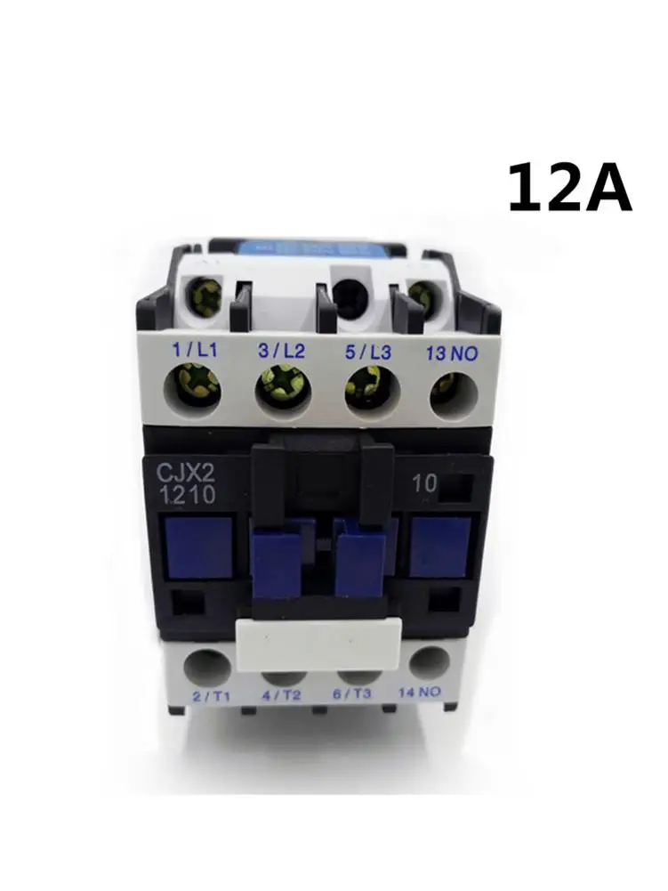 CJX2 1210 LC1 контактор переменного тока 12A 3 фазы полюсный без катушки Напряжение 380V 220V