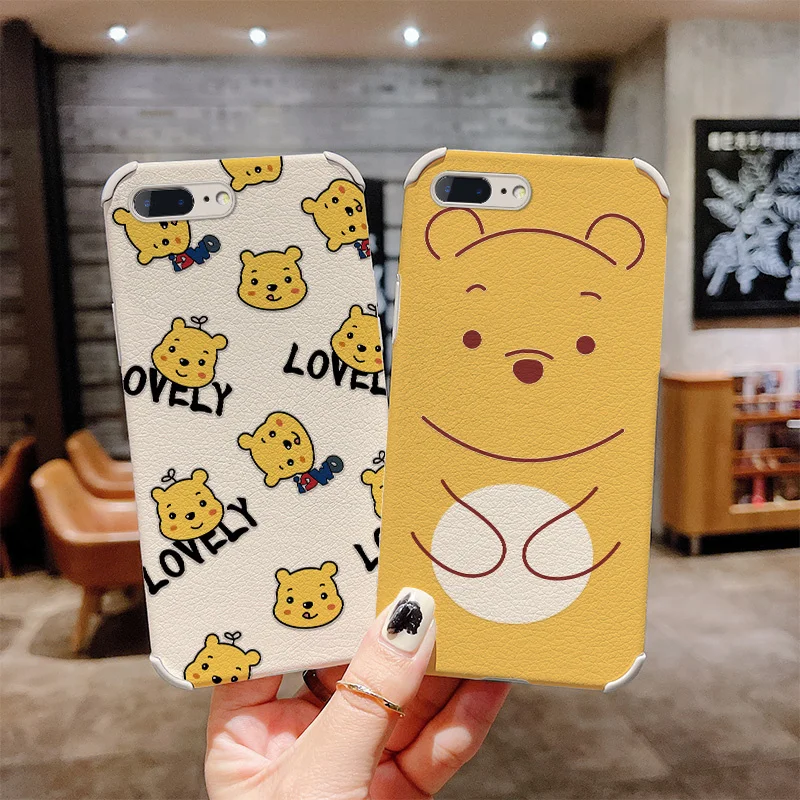 

Cute Jane Bear Phone Case For iPhone 8 8Plus 7 7Plus SE2020 Plus Liquid Silicone Cover