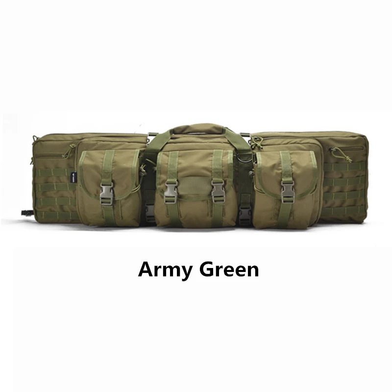 Army Green 4" 120 см наружные рыболовные сумки 600D Oxford тяжелые функциональные сумки большой чехол сумка для удочки камуфляжное тактическое для охоты для стрельбы сумки - Цвет: Army Green