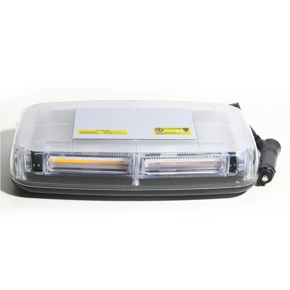 

1x Amber COB LED Car Flash Strobe Lamp Warning Light Vehicle Box 4x4 Roof Flashing Beacon Police Emergency Signal Safety Warning