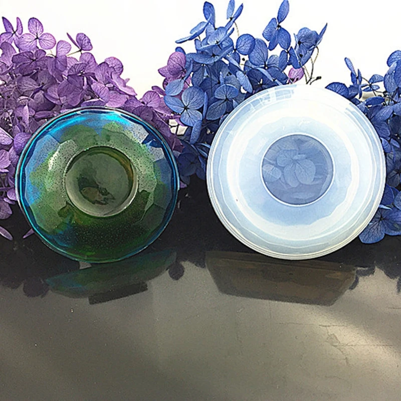 

Silicone Pendant Mold Dish Making Jewelry Resin Necklace Mould Craft DIY Tool