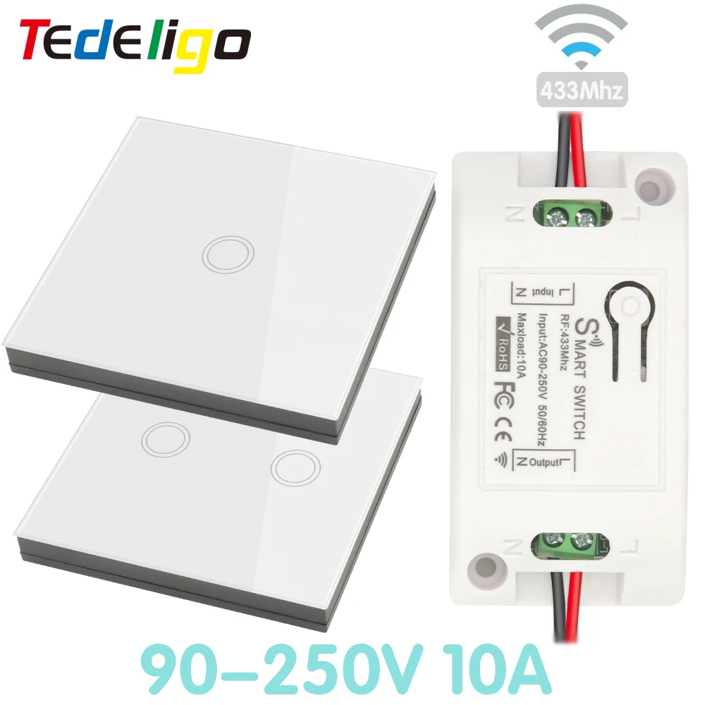 Беспроводной умный выключатель света с дистанционным управлением сенсорные