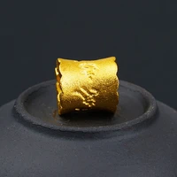 2020 dubai 24k gold beads jewelry charm buddhism blessing pendant diy jewelry making accessories charm beads necklace bracelets