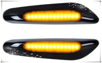 amber 2538 led dark smoke turn signals side marker light for bmw x3 e83 x 1 e84 e60 e82 e88 e46 e90 e91 e92 e93 accessories