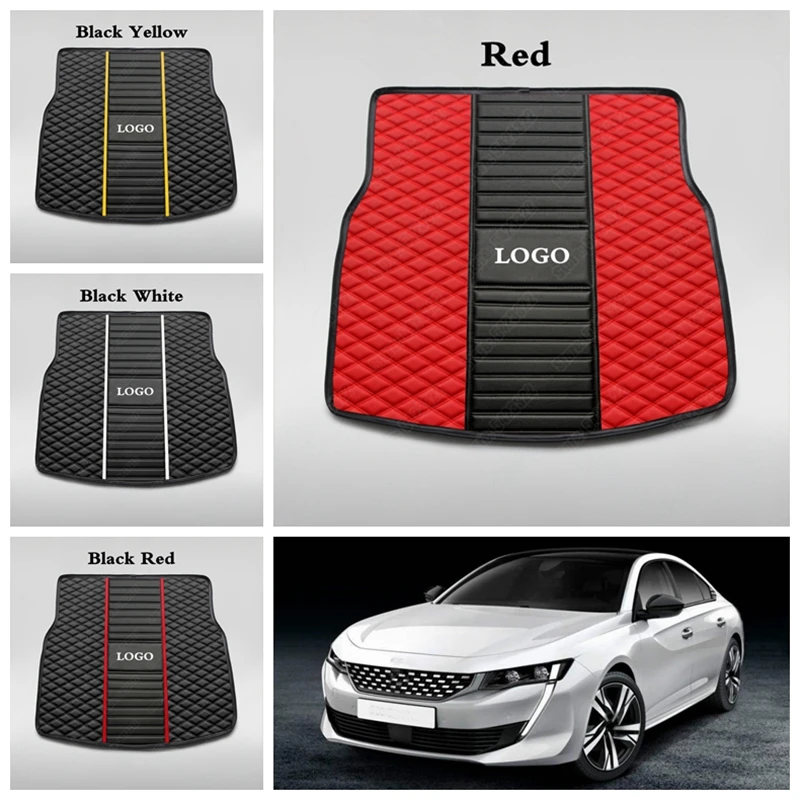 Коврики для багажника автомобиля на заказ Peugeot 308 206 508 301 408 2008 207 RCZ 3008 Sw 307 607 407 4008 5008