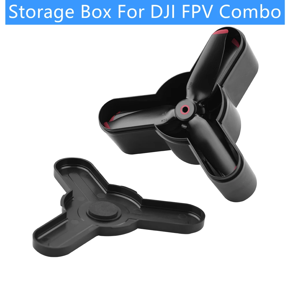 

For DJI FPV Combo 5328S Propeller Storage Box CW CCW Wing Fan Blade Anti-Squeeze Protection Box Drone Accessories