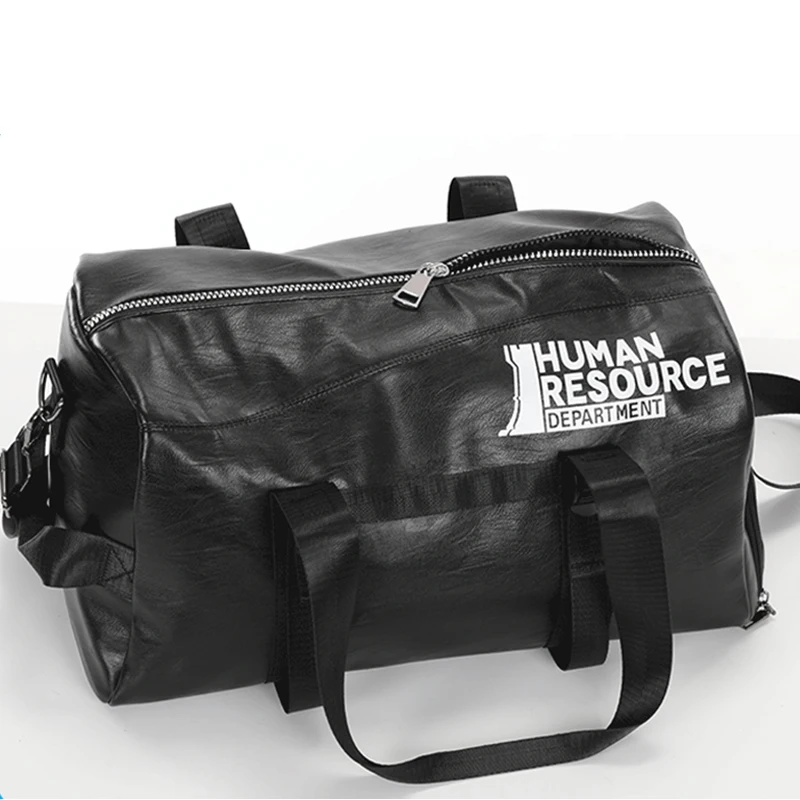 Рюкзак кожаный для путешествий с ручками и плечевым ремнём |