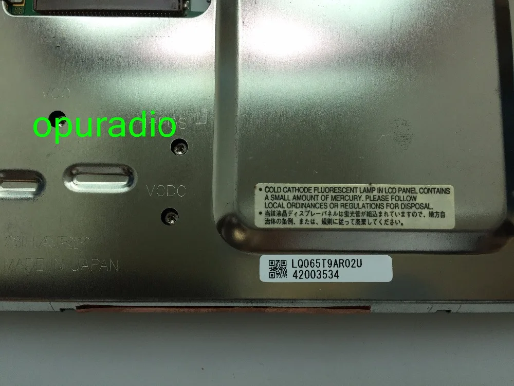 6 5 дюймовый ЖК-дисплей LQ065T9AR02U LQ065T9AR02 для Mer-cedes car DVD | Автомобили и мотоциклы