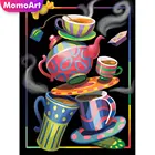 MomoArt 5D Алмазная живопись декорации полная площадь распродажа Алмазная мозаика кофе чашка Алмазная вышивка крестом наборы украшение