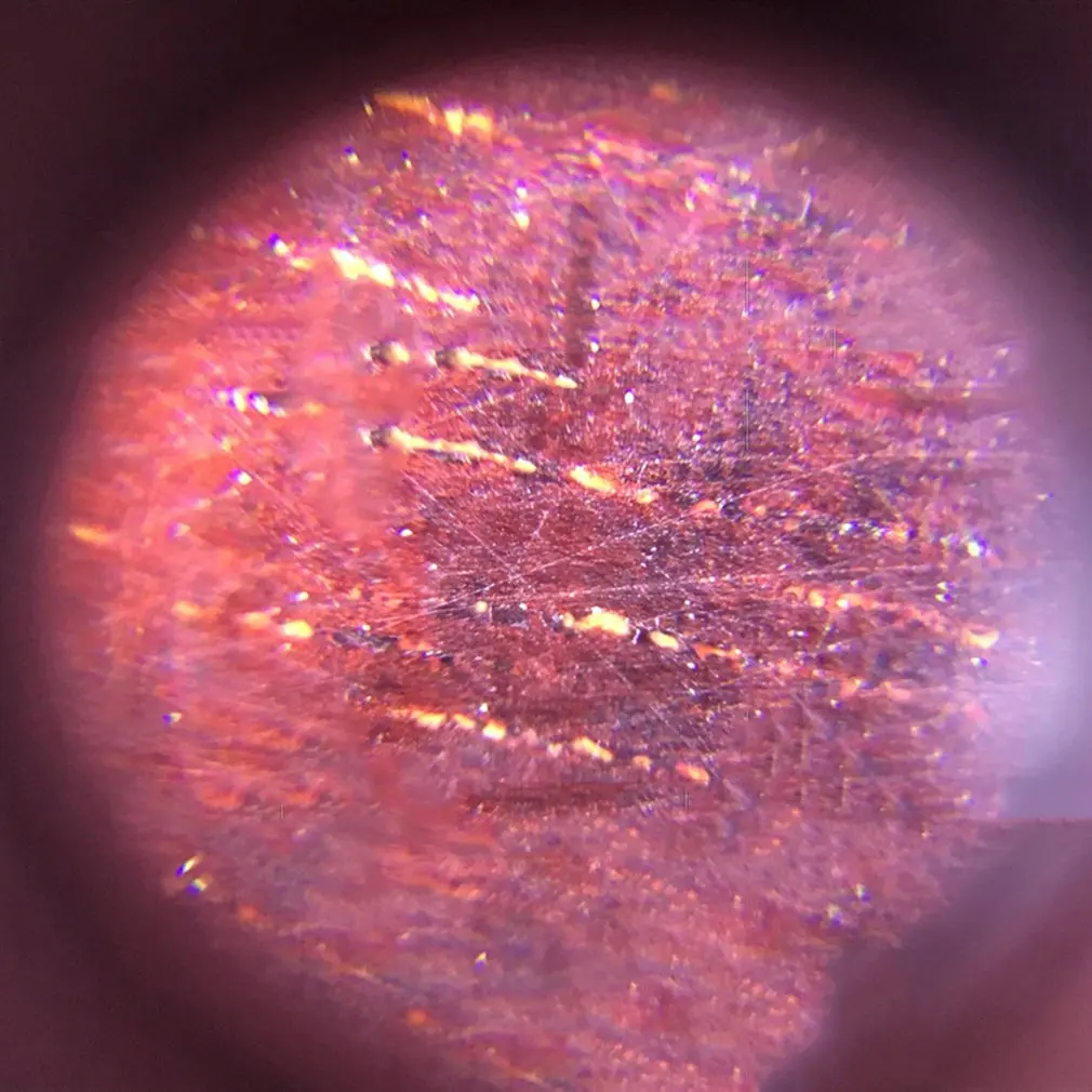 Портативный 60X микроскоп светодиодный светильник Лупа увеличительное стекло