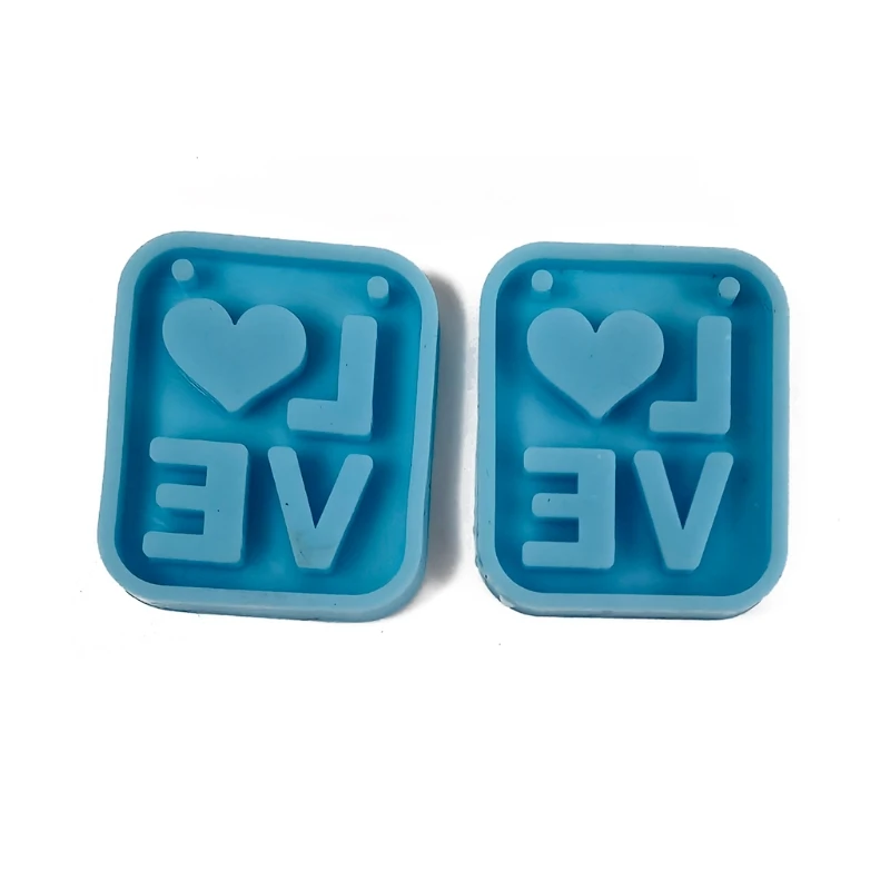 

D7WB Christmas Halloween Earrings Epoxy Resin Mold Eardrop Dangler Silicone Mould DIY Crafts Jewelry Pendant Tools