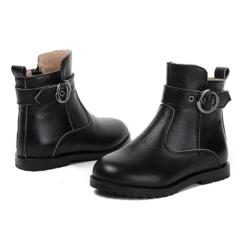 Dolakids детская обувь сезон осень зима Новые теплые сапоги вокруг лодыжки для