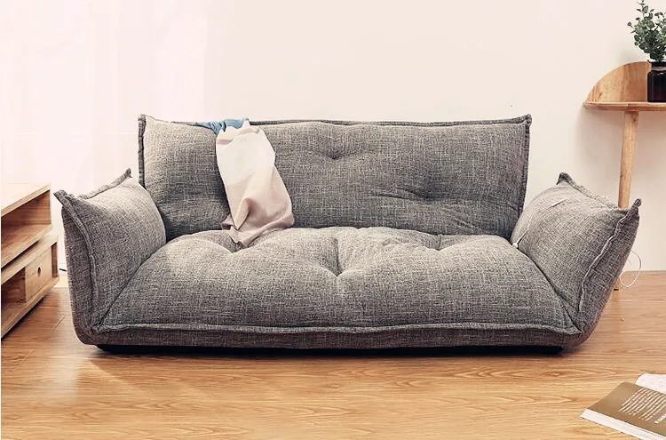 

Модные Стиль напольный диван-кровать 5 позиций Регулируемый ленивый диван азиатские Стиль мебель раскладная кровать-шезлонг для гостиной д...