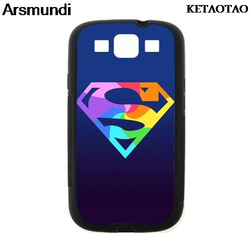 KETAOTAO красочные чехлы для телефонов с логотипом Супермена iPhone 4S 5C 5S 6S 7 8 Plus XR XS Max X S9