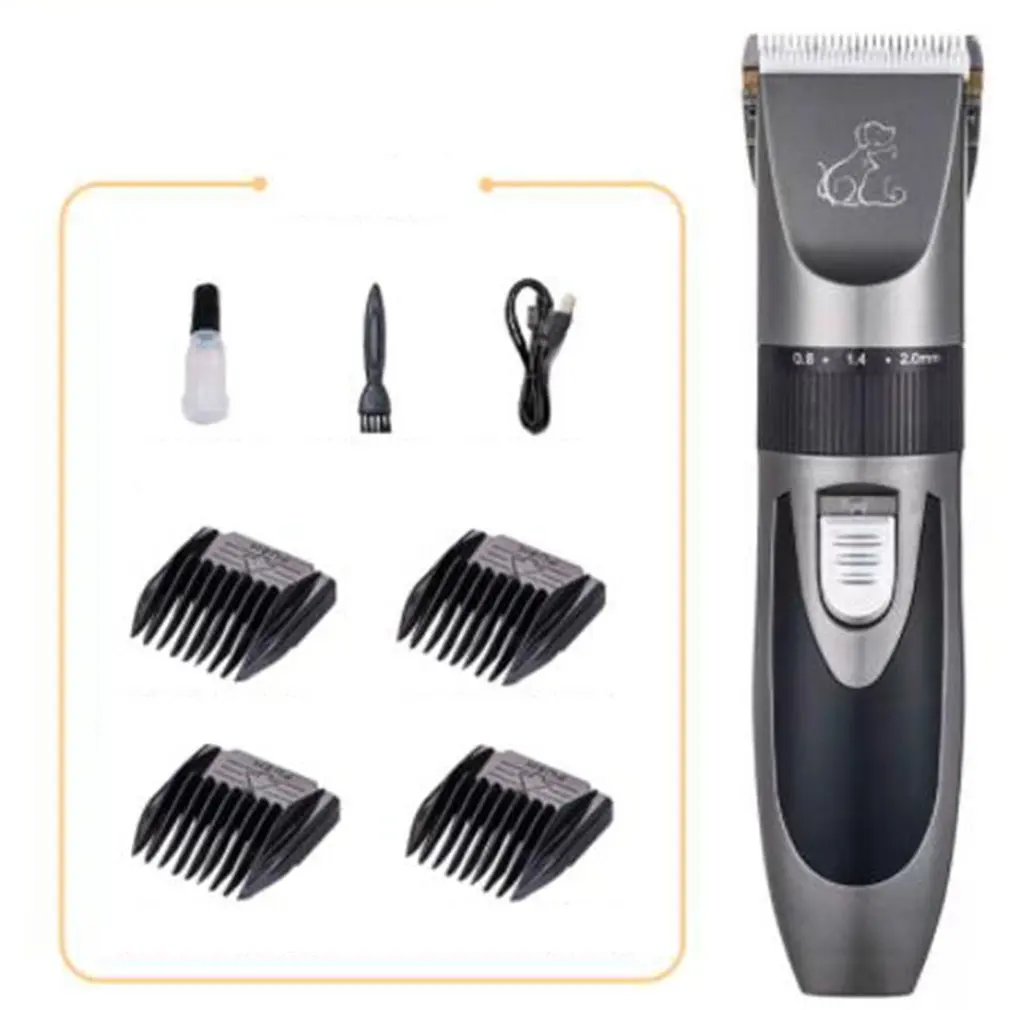 

Профессиональный триммер для домашних животных Q1 Машинка для ухода за животными машинка для стрижки собак и кошек бритва электрические нож...