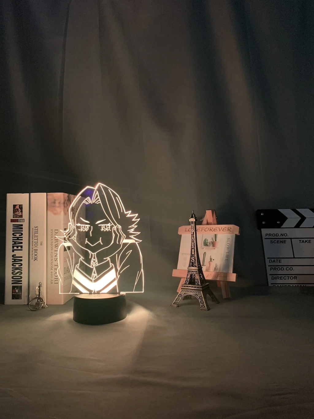 

3d Night Light Anime My Hero Academia Yuga Aoyama Lamp for Bedroom Decoration Birthday Gift