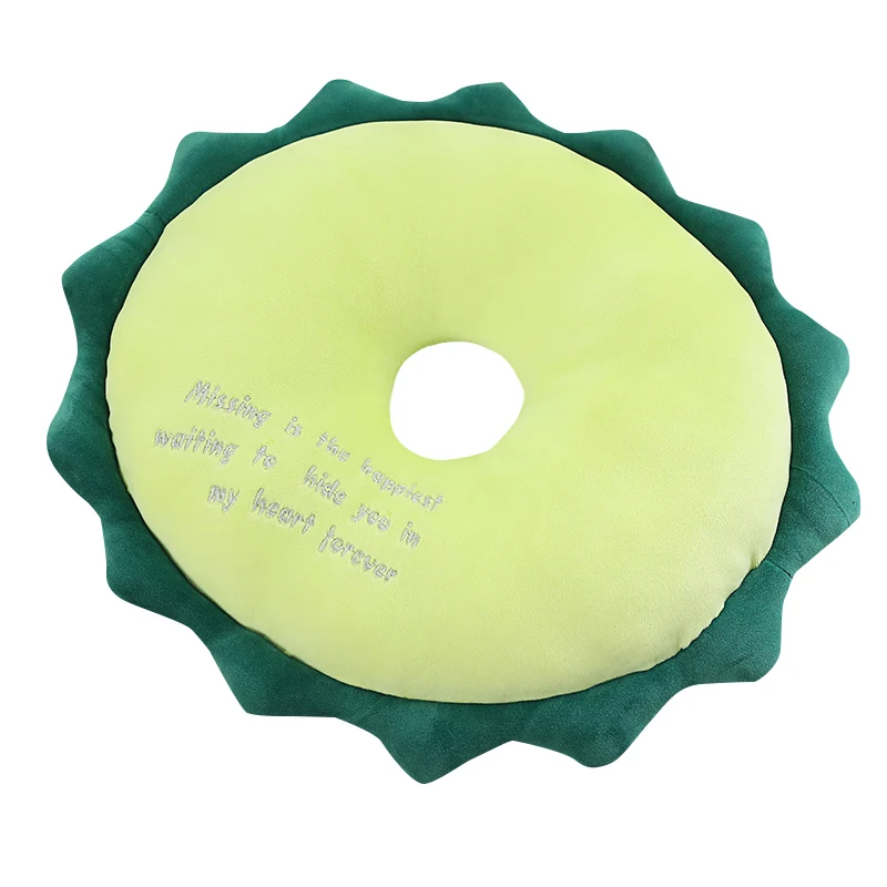 Новая милая мягкая Декоративная Подушка 45*50 см с милым имитацией цветов плюшевая