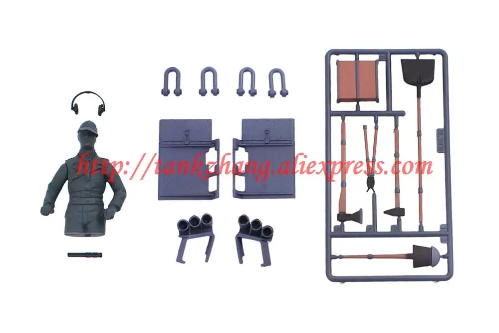 HENG LONG 3818/3818-1 RC Танк Немецкий Тигр I 1/16 запасные части No. Полный набор