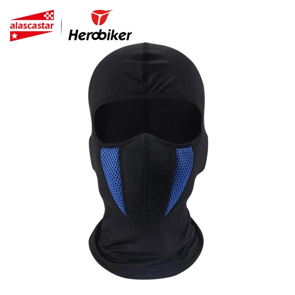 HEROBIKER мотоциклетная маска, маска для лица, Балаклава, маска для всего лица, капот, тушь для ресниц, маска байкера, тушь для ресниц, мото 4 цвета