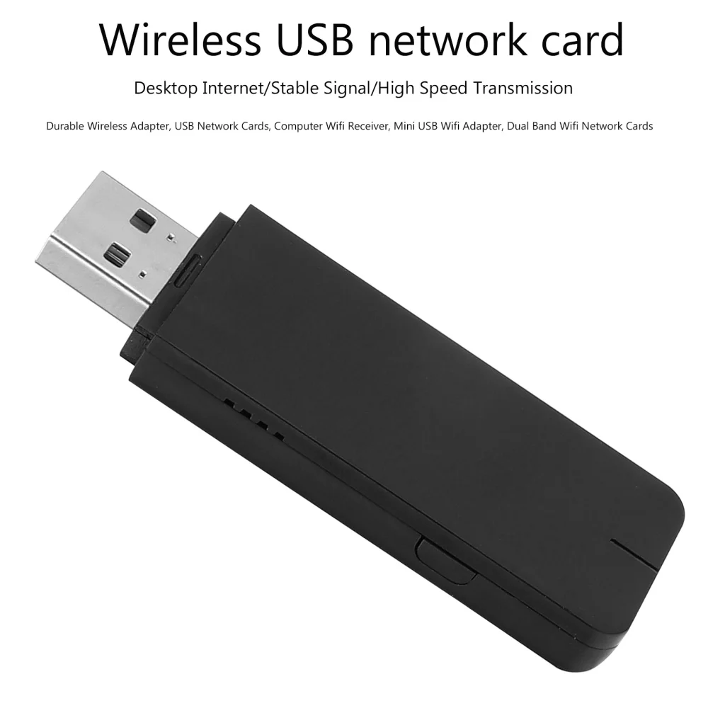 

Mini USB Wifi Adapter Dual Band Wifi Network Cards Wireless Adapter Receiver