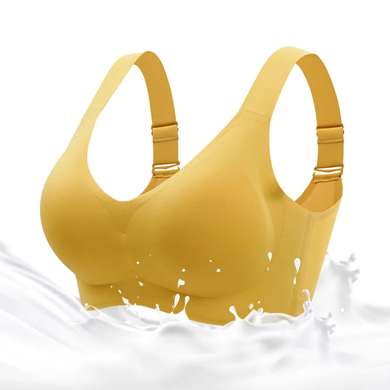 Бюстгальтер женский латексный бесшовный пуш-ап 3 шт. | Женская одежда