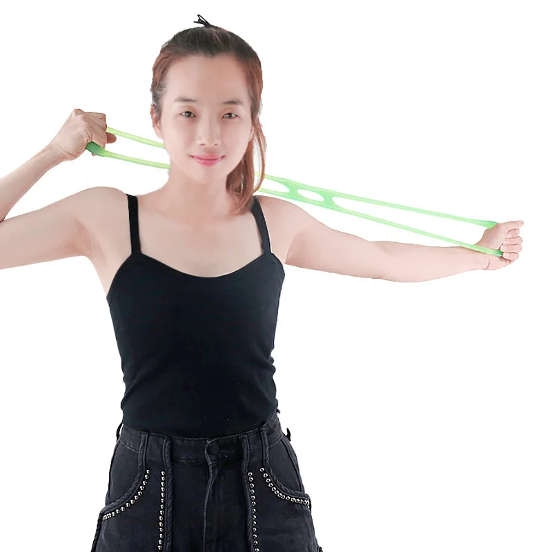Эспандеры для занятий йогой эластичные ленты фитнеса и упражнений ралли