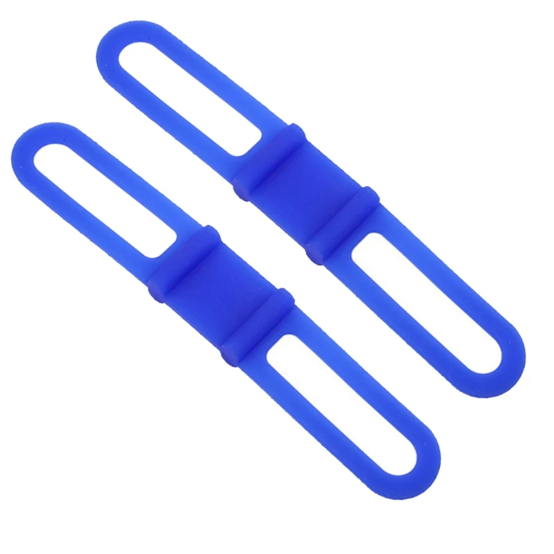 

2022 New 2 Pieces Bike Bicycle Silicone Band Strap, Phone Strap, Strap Holder Water Bottle Holder Four Color Choose