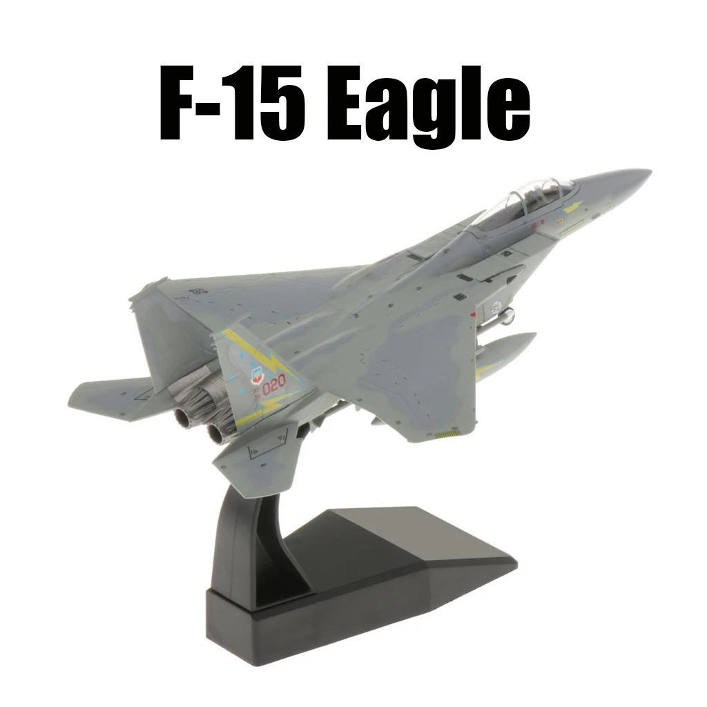 

3D F-15 Eagle Fighter Aircraft Model 1:100 Scale Toy Gift Ornaments