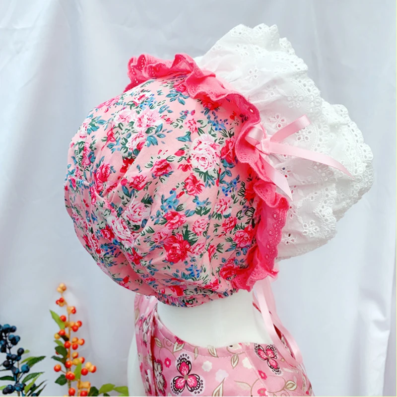 

2PCS Baby GIrl Sleeveless Spanish Princess Ball Gown Floral Lolita Dress for Girls Easter Birthday Party Frocks whit Hat