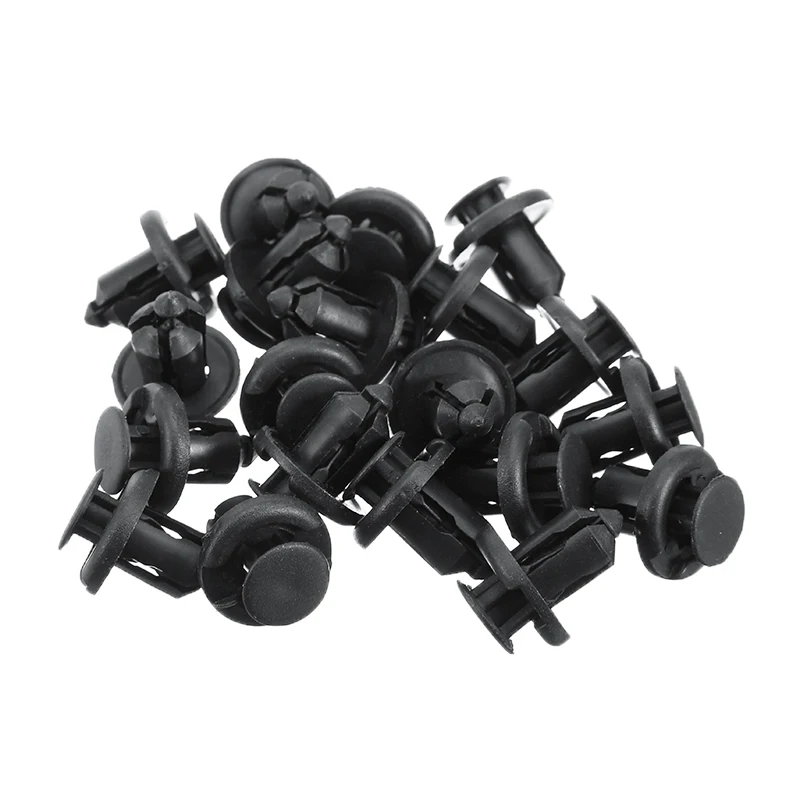 

20 шт., пластиковые крепежные зажимы для переднего и заднего бампера